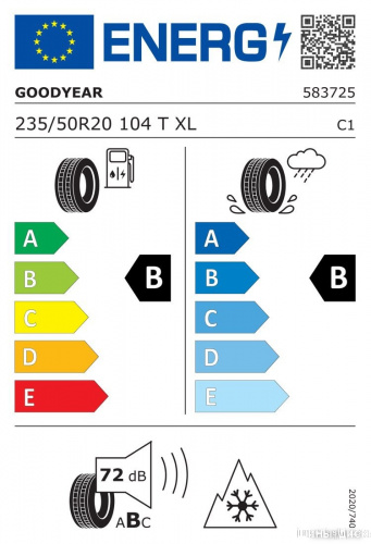 Goodyear UltraGrip Performance+ 235/55R19 105T фото 1
