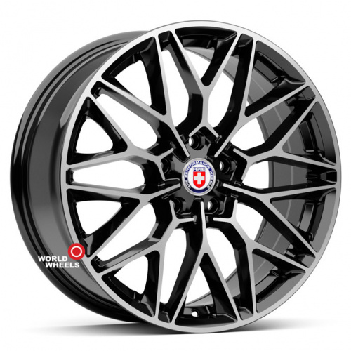 HFT 520 HRE R17 - 520 - HRE 17x7.5" 5x114.3мм DIA 67.1мм ET 35мм Black Machined (BP)