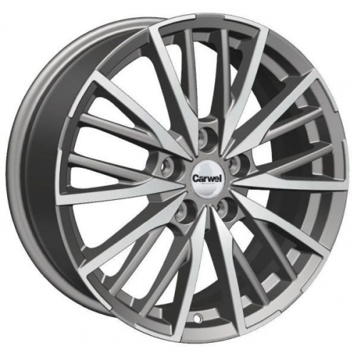 Carwel Агма 1719 17x7" 5x108мм DIA 63.3мм ET 50мм AGR / Графитовый с полировкой