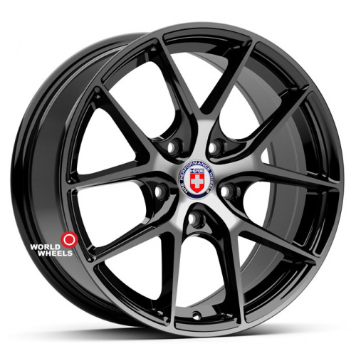 HFT 505 HRE R17 - 505 - HRE 17x7.5" 5x100мм DIA 73.1мм ET 38мм Black Machined Coating (BPC)
