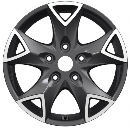 Carwel Конго-ab 1615 (Mercedes-Benz V-Class) 16x6.5" 5x112мм DIA 66.6мм ET 50мм ABT / Черный с полировкой