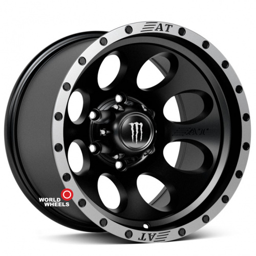 HFT HX 997 R16 - OFF ROAD 16x10" 6x139.7мм DIA 106.1мм ET -44мм Matt Black Lip (MBL)
