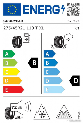 Goodyear UltraGrip Ice SUV Gen-1 265/55R19 113T фото 1
