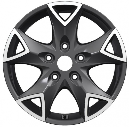 Carwel Конго 1615 (VW Multivan) 16x6.5" 5x120мм DIA 65.1мм ET 51мм SLT / Серебристый