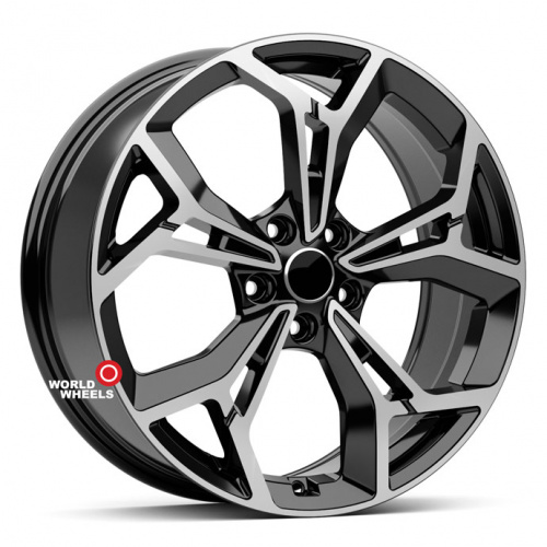 Не указано 452 OEM R19 - Kia / Hyundai 19x7.5" 5x114.3мм DIA 67.1мм ET 50мм Black Machined (BP)