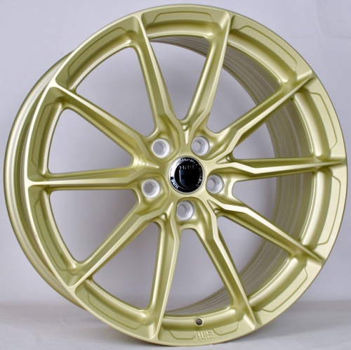 ABWheels ANZ-0300 (F) R19 8.5J 5x112 ET25 DIA66.45 Matt LIME GOLD