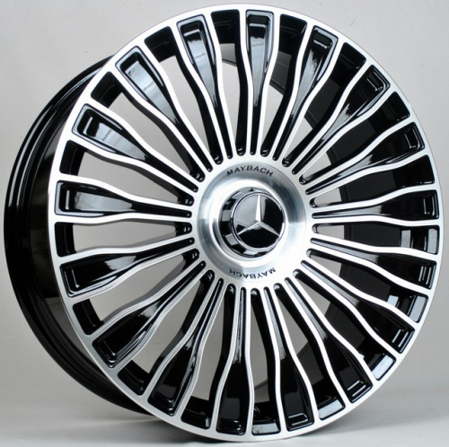 ABWheels TS-0313 (F) R20 8.5J 5x112 ET38 DIA66.45 BMF алюм. крышка гравир. MAYBACH