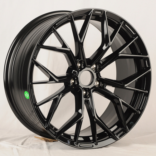 KoKo Kuture FF585 17x7.5" 5x114.3мм DIA 73.1мм ET 38мм Gloss Black+Maching Face