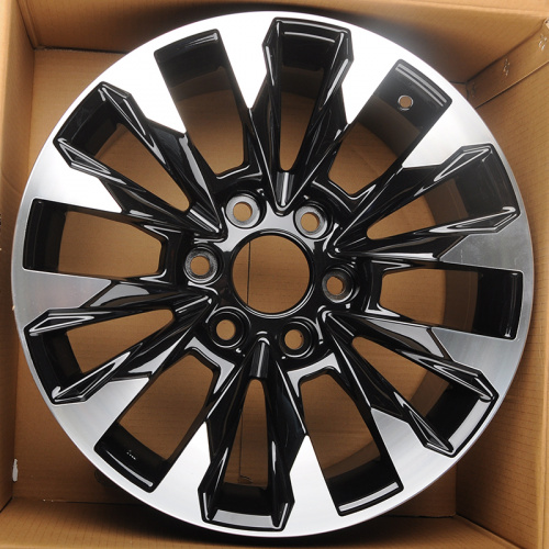 Anzoo H880D 20x8.5" 6x139.7мм DIA 106.1мм ET 25мм Black Machine Face