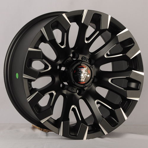 IWheel JT255-20 20x9.0" 6x139.7 DIA 110.1мм ET 0мм Matt Black+Milling spoke (конус)