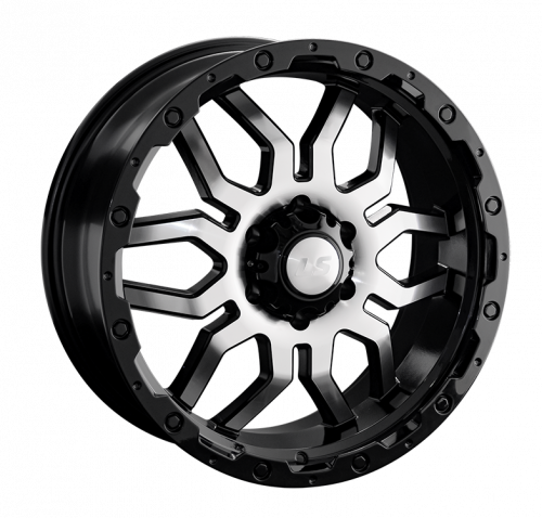 LS LS1285 20x9" 6х139.7мм DIA 106.1мм ET 20мм BKF
