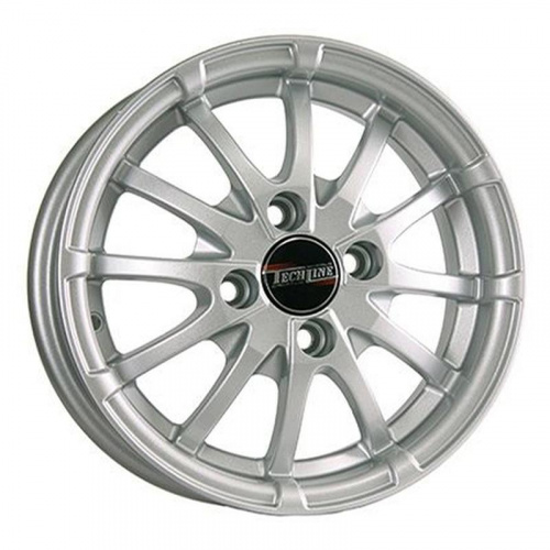 Tech Line 320 13x5" 4x98мм DIA 58.6мм ET 35мм S / Серебристый