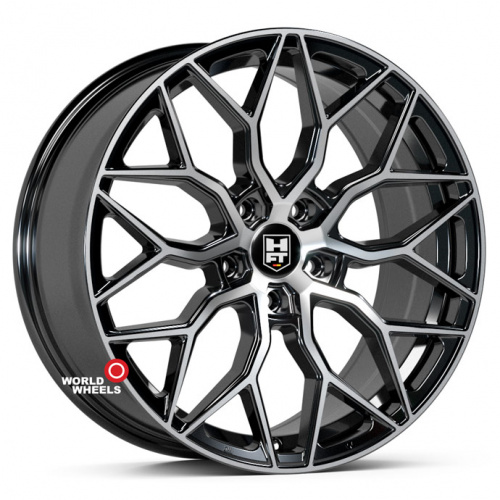HFT 611 HFT R18 18x8" 5x108мм DIA 63.4мм ET 40мм Black Machined (BP)