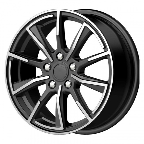 Carwel Лабаз-ab 16x6.5" 5x112мм DIA 57.1мм ET 40мм AB / Черный с полировкой