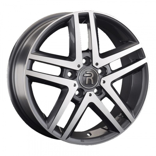 Volkswagen VV206-mg 16x6.5" 5x120мм DIA 65.1мм ET 51мм GMF / графитовый с полировкой