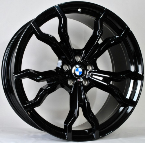 ABWheels TS-5596 R21 9.5J 5x112 ET43 DIA66.45 BLACK (417)