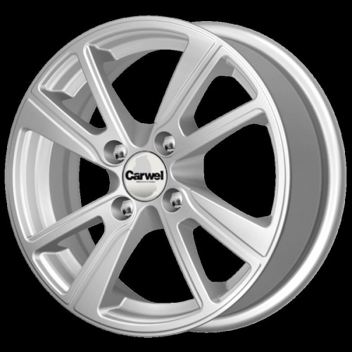 Carwel Бросно 27(127) 14x5.5" 4x108мм DIA 63.35мм ET 40мм SB / Насыщенный серебристый металлик