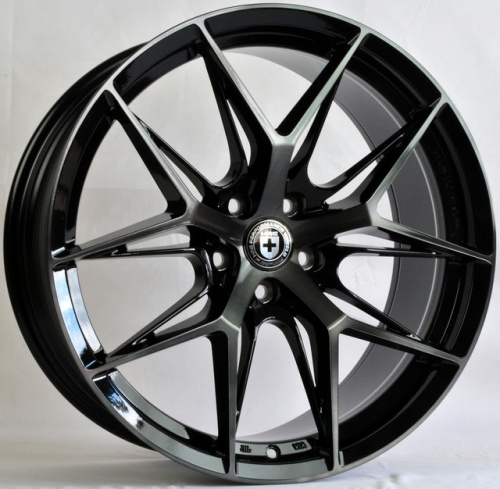 ABWheels ANZ-0469 R19 8.5J 5x114.3 ET35 DIA67 BMF Black varnish