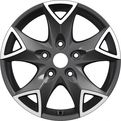 Carwel Конго-ab 1615 (Jumpy/ Boxer/ Ducato) 16x6.5" 5x118мм DIA 71.1мм ET 55мм ABT / Черный с полировкой