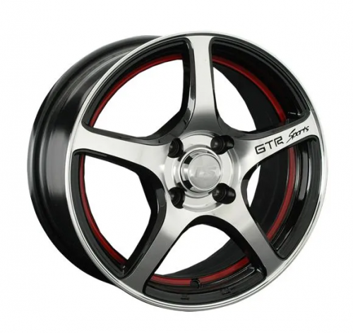 LS LS 537-mb 16x6.5" 4x108мм DIA 65.1мм ET 26мм BKF / Чёрный  глянцевый с проточкой