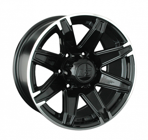 LS LS763 17x8" 6х139.7мм DIA 107.1мм ET 10мм BKL