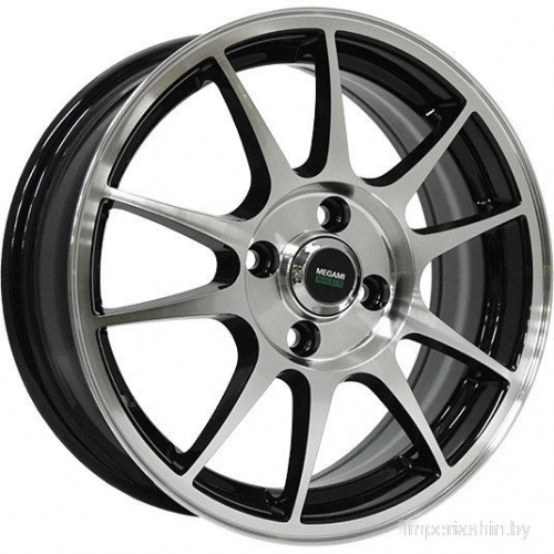 Megami MGM-5 15x6" 5x114.3мм DIA 67.1мм ET 38мм BKF