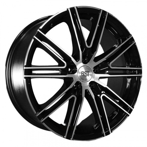 RST R168-bd (Volvo) 18x8" 5x108мм DIA 63.4мм ET 42.5мм BD / Черный с алмазной проточкой