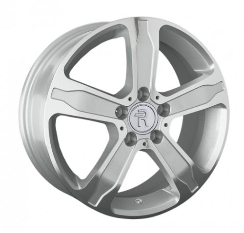 Mercedes MR146-ms 18x7" 5x112мм DIA 66.6мм ET 46мм SFP / Серебристый с алмазной проточкой