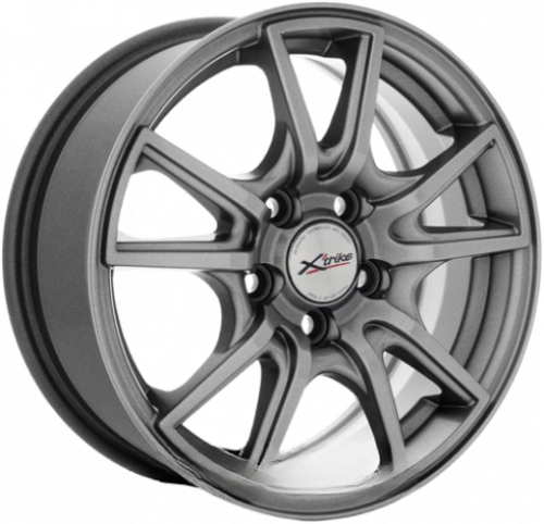 X'trike X-104-hsb 14x6" 4x100мм DIA 67.1мм ET 38мм HSB / Графитовый