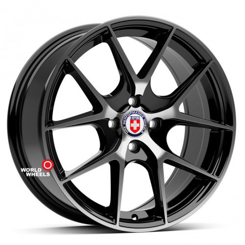 HFT 505 HRE R18 - 505 - HRE 18x8" 4x100мм DIA 73.1мм ET 40мм Black Machined Coating (BPC)