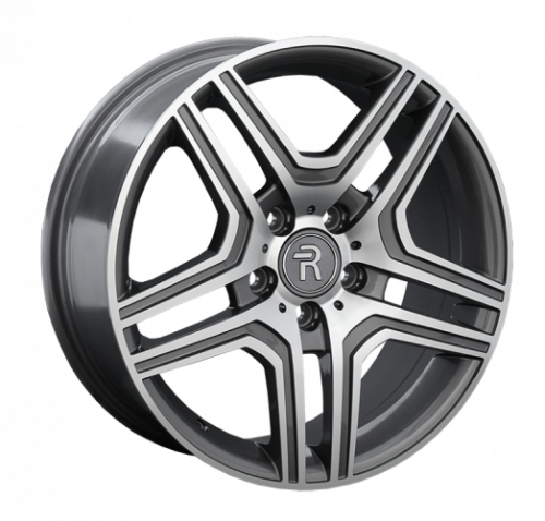 Mercedes MR67-mg (GLE Coupe C292) 20x8.5" 5x112мм DIA 66.6мм ET 29мм GMF / графитовый с алмазной проточкой
