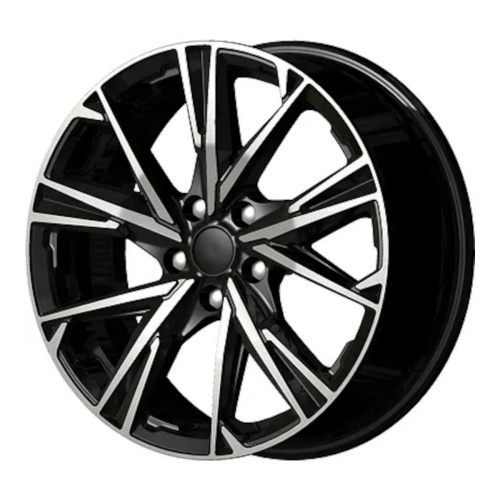 Carwel Грейс-ab 18x7" 5x114,3мм DIA 60.1мм ET 45мм AB / Черный с алмазной проточкой