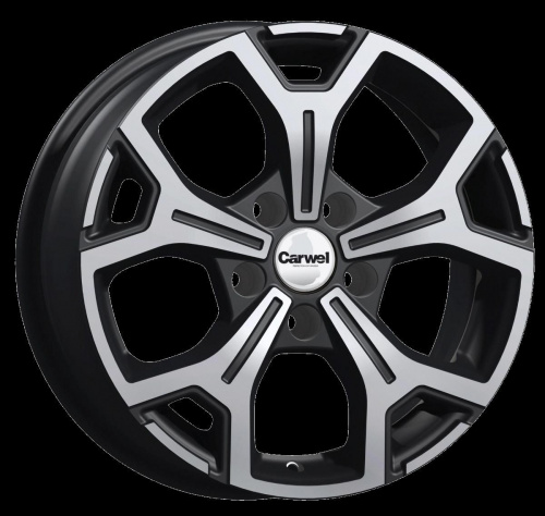 Carwel Енисей-ab 249 (Passat) 16x6.5" 5x112мм DIA 57.1мм ET 41мм AB / Черный с полировкой