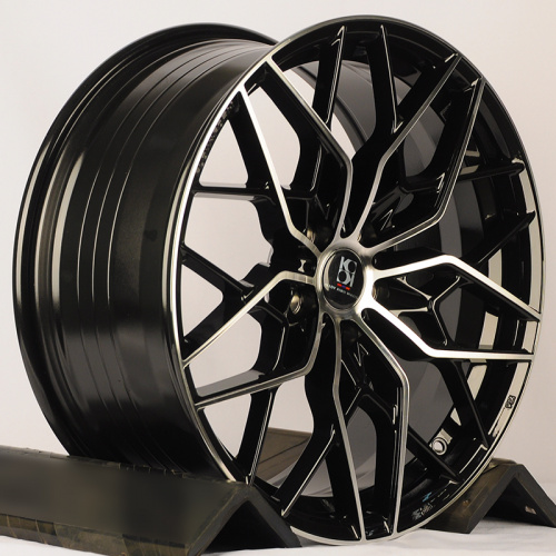 KoKo Kuture FF010 19x8.5" 5x114.3мм DIA 73.1мм ET 35мм Gloss Black+Maching Face