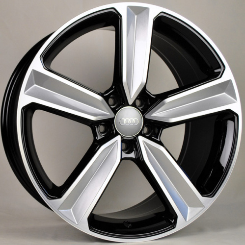 ABWheels TS-5400 R21 9J 5x112 ET30 DIA66.45 Black Miling