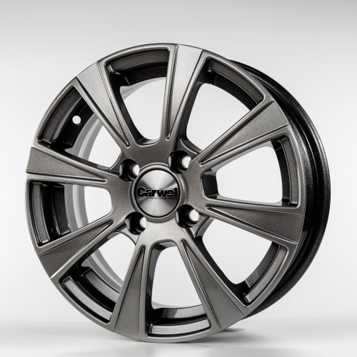 Carwel Йота 113 14x5.5" 4x100мм DIA 67.1мм ET 38мм SB / Насыщенный серебристый металлик