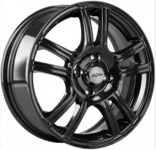 X'trike X-105М-bk 15x6" 4x100мм DIA 67.1мм ET 35мм BK / Чёрный глянцевый