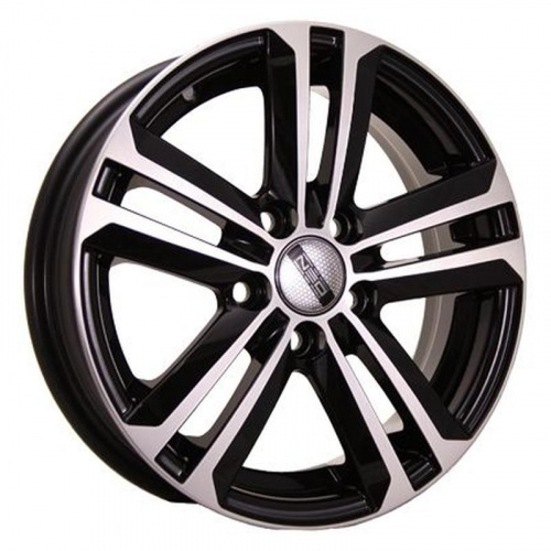 NEO 428-bd 14x5" 5x100мм DIA 57.1мм ET 35мм BD / Черный с алмазной проточкой