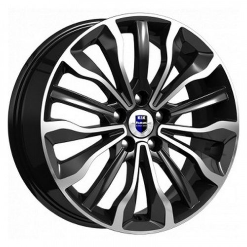 K&K KC756 Атакама 17x6.5" 5x112мм DIA 66.6мм ET 43мм алмаз чёрный / Чёрный с алмазной проточкой