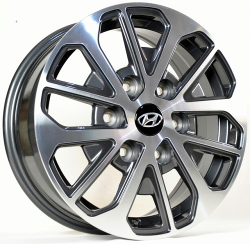 ABWheels TS-6128 R17 6.5J 6x139.7 ET55 DIA92.5 GunMetalMF