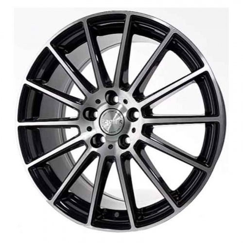PROMA Круиз-mb 18x7.5" 5x112мм DIA 66.6мм ET 46мм алмаз / Чёрный с алмазной проточкой