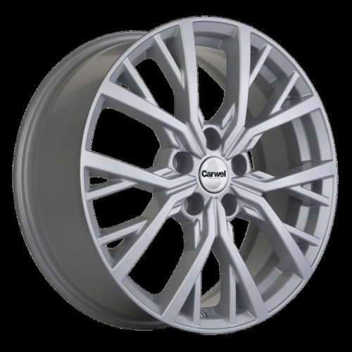 Carwel Конго 1615 (Mercedes-Benz V-Class) 16x6.5" 5x112мм DIA 66.6мм ET 50мм SLT / Серебристый