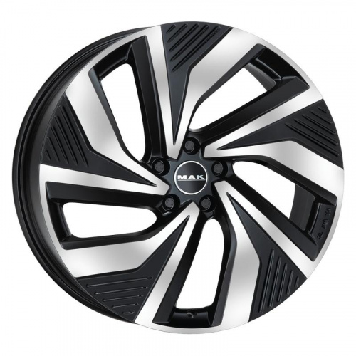 MAK Electra-mb (EQE) 19x8" 5x112мм DIA 66.6мм ET 45мм Black Mirror / Чёрный с алмазной проточкой