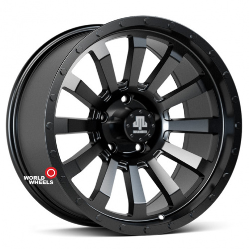 HFT HX 981 R18 - OFF ROAD 18x9" 5x127мм DIA 71.5мм ET -6мм Matt Black (MB)