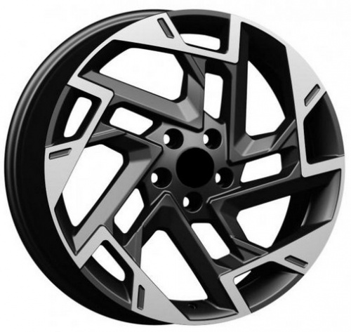 Carwel Кедон-ab 270 (BMW X3) 19x7.5" 5x112мм DIA 66.6мм ET 32мм AB / Черный с алмазной проточкой