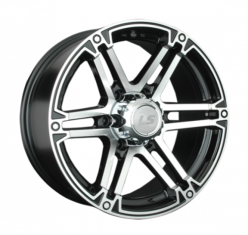 LS LS473 17x8" 6х139.7мм DIA 106.1мм ET 25мм BKF