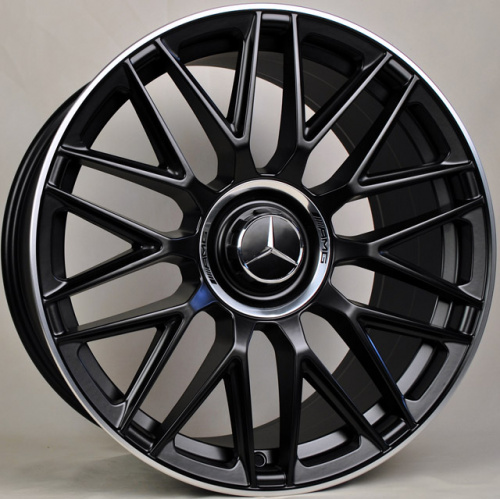ABWheels TS-1118 (F) R20 8.5J 5x112 ET38 DIA66.45 MatteBLipp алюм. крышка гравир. AMG