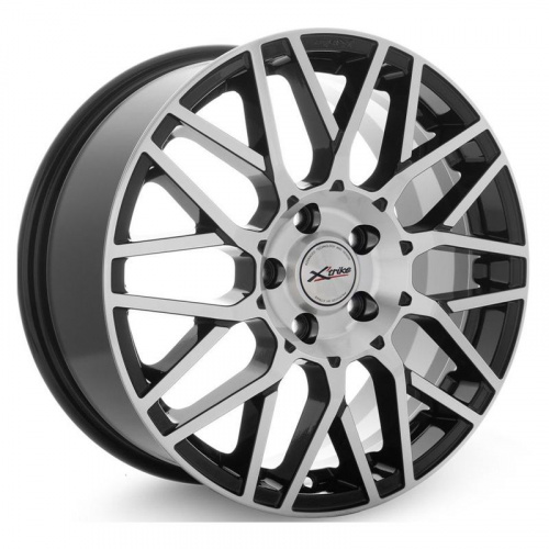X'trike X-131-mb 17x7" 4x108мм DIA 63.4мм ET 45мм BK/FP / Чёрный с алмазной проточкой