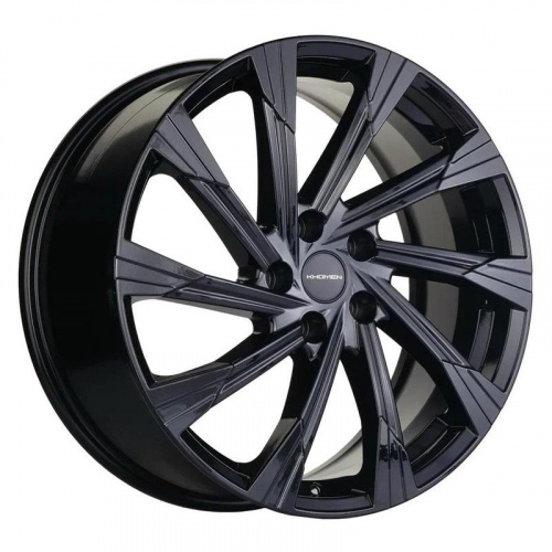 KHOMEN 1901-blf (Geely TUGELLA) 19x7.5" 5x108мм DIA 63.4мм ET 46мм BLF / Чёрный с полировкой