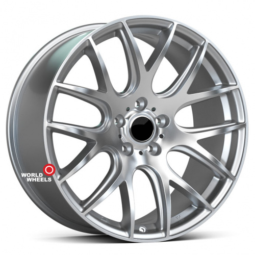 KoKo Kuture 511 OEM R20 20x8.5" 5x114.3мм DIA 73.1мм ET 35мм Silver Machined (SP)